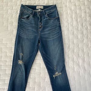 Abercrombie high rise super skinny- 27 - curve love